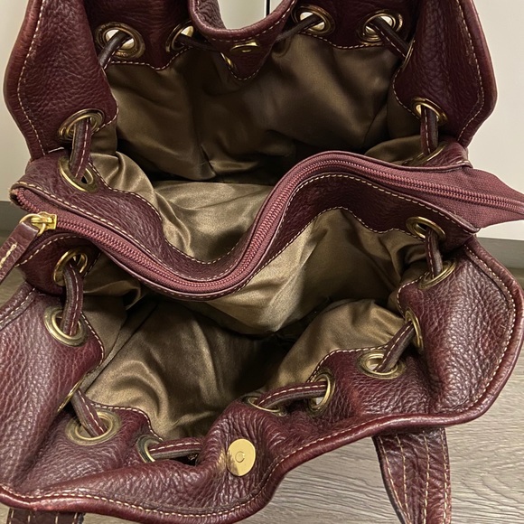 Custom made leather handbag from Florence Italy - Picture 2 of 5